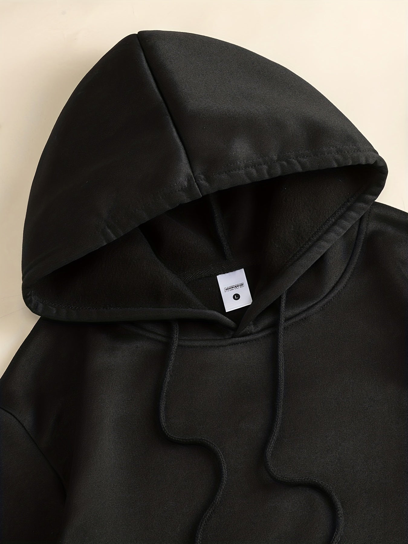 Hoodies For Men, 'Love And Peace' Graphic Print Hoodie, Men’s Casual Pullover Hooded Sweatshirt With Kangaroo Pocket For Spring Fall, As Gifts