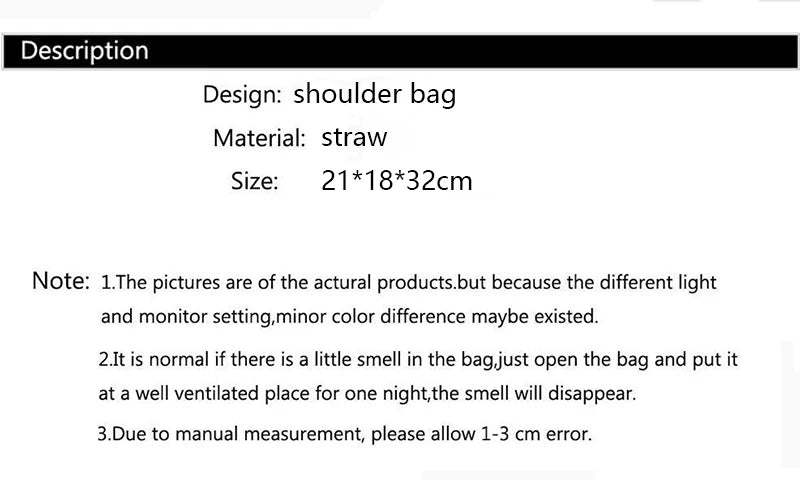 Summer Beach Bags For Women Handmade Rattan Woven Shoulder Bags Large Capacity Straw Bag Bohemian Casual Travel Handbag Totes