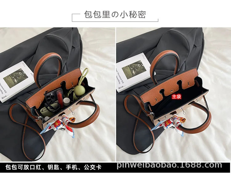 High - end handbags for women, new styles, classic and versatile Birkin - style bags, casual women's single - shoulder