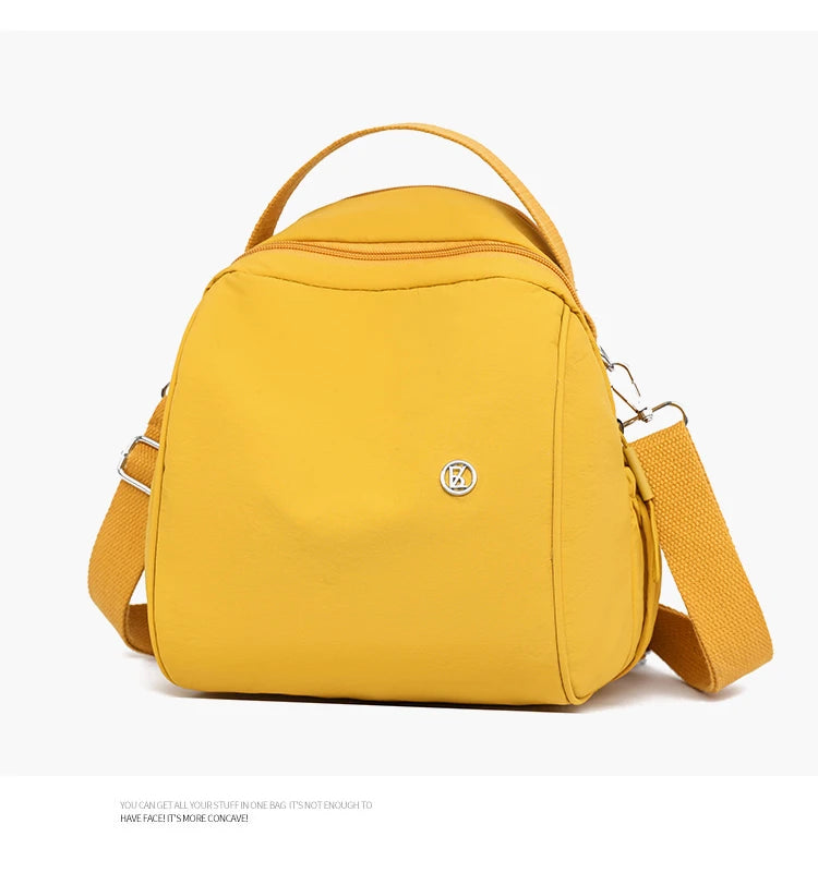 Backpack. New summer 2025 styles. Women's bags. Fashionable and casual. Made of nylon fabric. Lightweight. Women's travel bags.