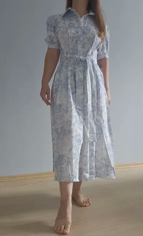 Vestidos Para Mujer Summer Dress Long Dresses For Women Vintage Dresses De Mujer Elegantes Vestido Feminino Traf Official Store