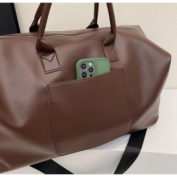 Fashionable Large-Capacity Handbag for Women, Simple and Versatile Travel and Commuting Essential Bag