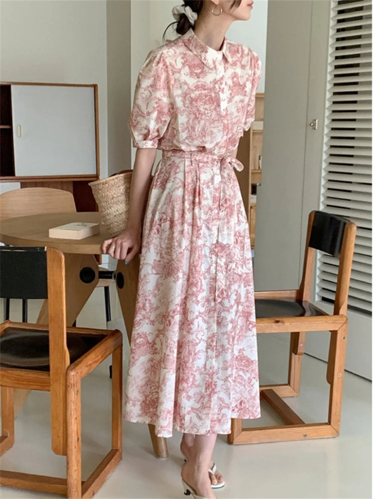 Vestidos Para Mujer Summer Dress Long Dresses For Women Vintage Dresses De Mujer Elegantes Vestido Feminino Traf Official Store