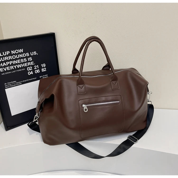 Fashionable Large-Capacity Handbag for Women, Simple and Versatile Travel and Commuting Essential Bag