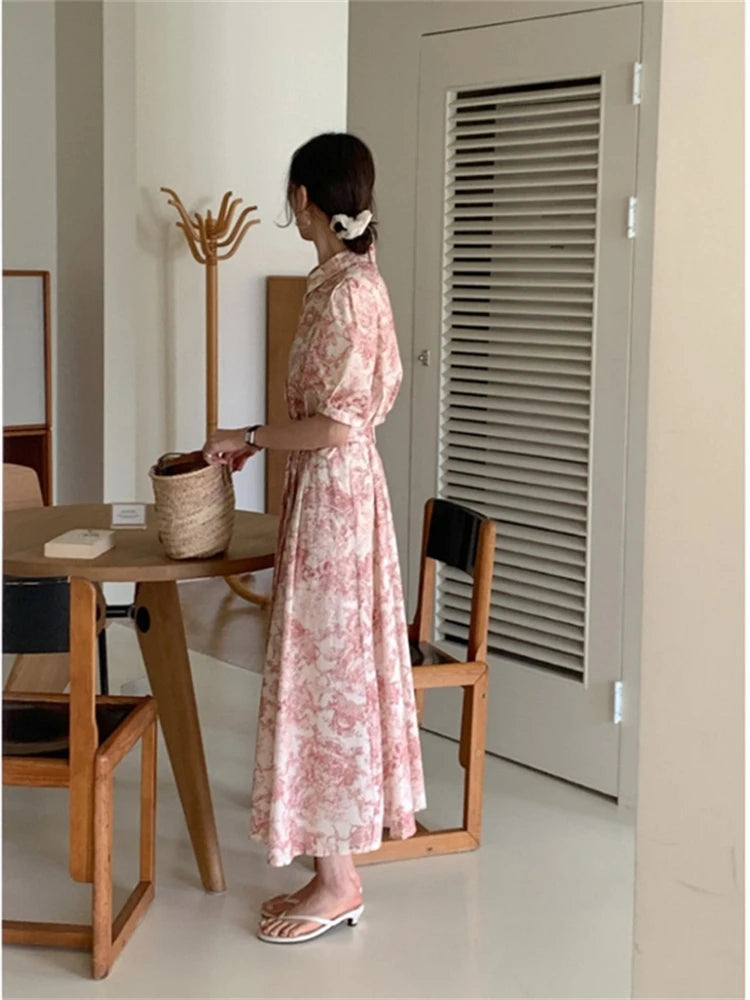 Vestidos Para Mujer Summer Dress Long Dresses For Women Vintage Dresses De Mujer Elegantes Vestido Feminino Traf Official Store