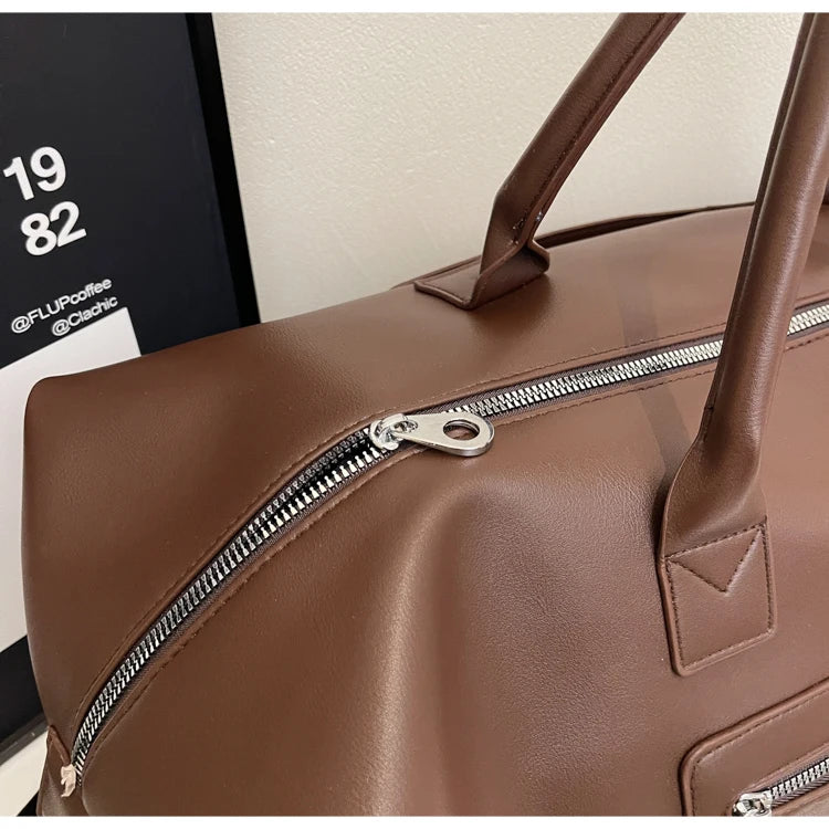 Fashionable Large-Capacity Handbag for Women, Simple and Versatile Travel and Commuting Essential Bag