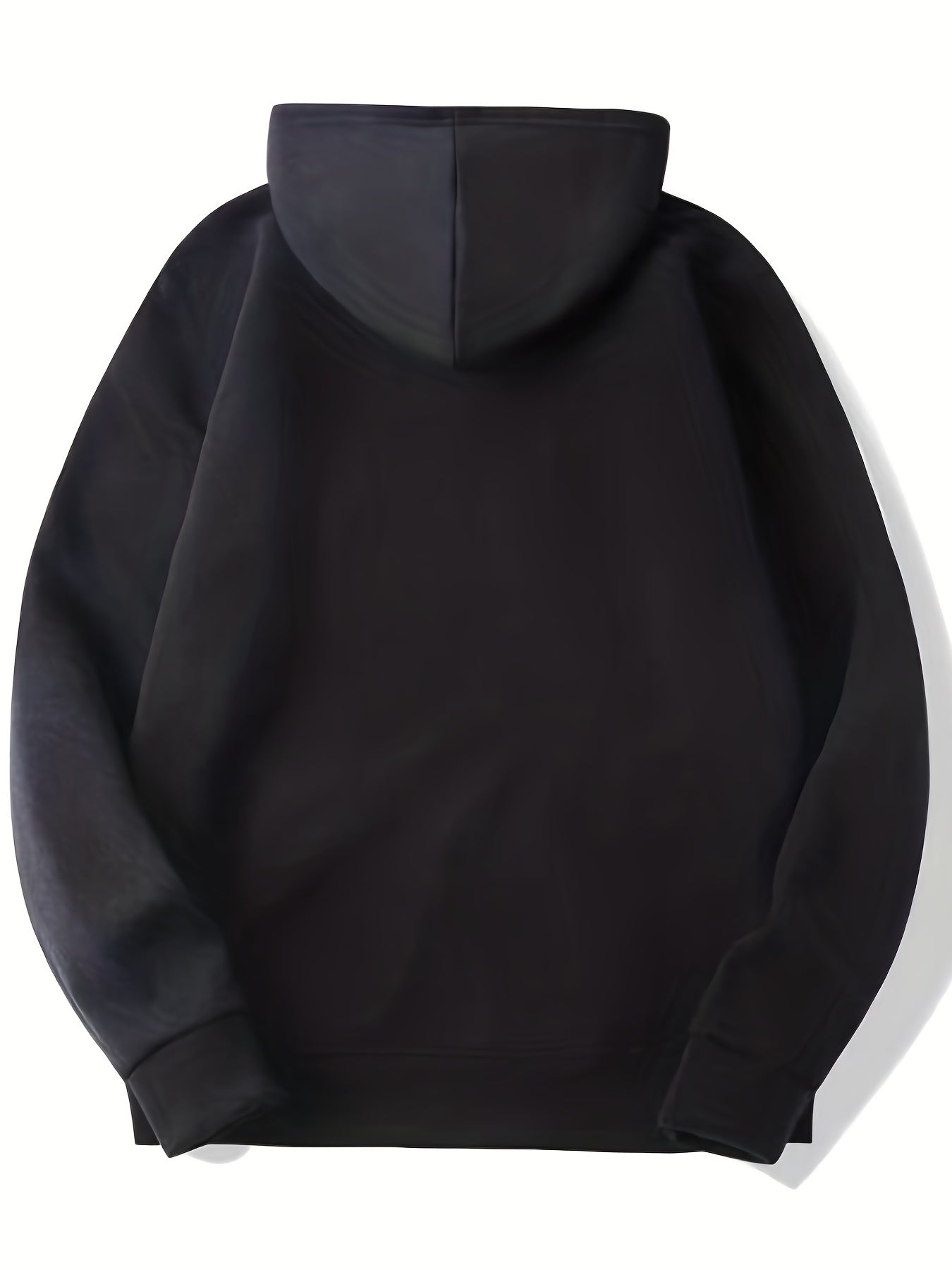 Men's Casual American Flag Graphic Print Hoodies, Drawstring Comfortable Oversized Hooded Pullover Sweatshirt Plus Size