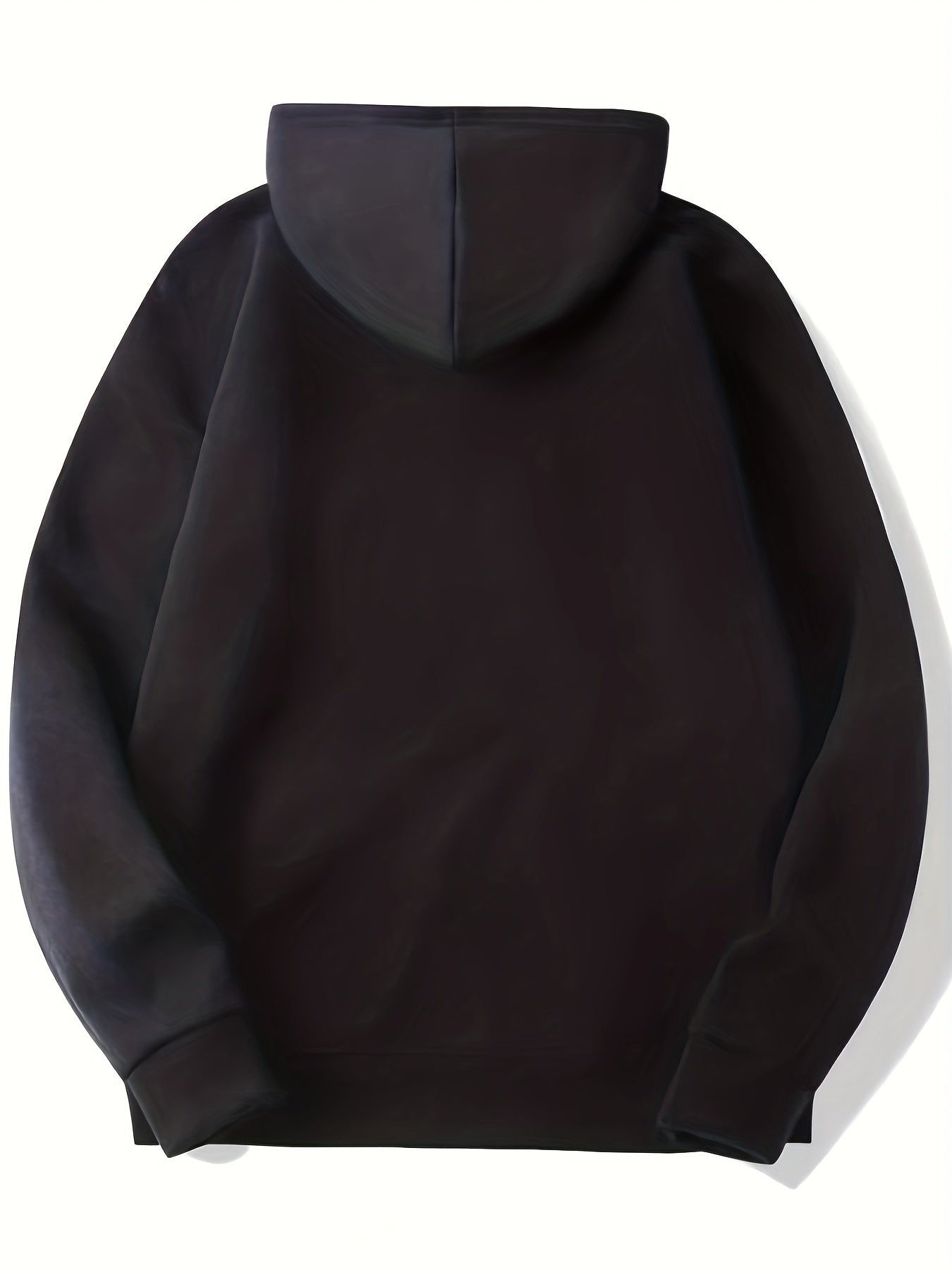 Men's Casual American Flag Graphic Print Hoodies, Drawstring Comfortable Oversized Hooded Pullover Sweatshirt Plus Size