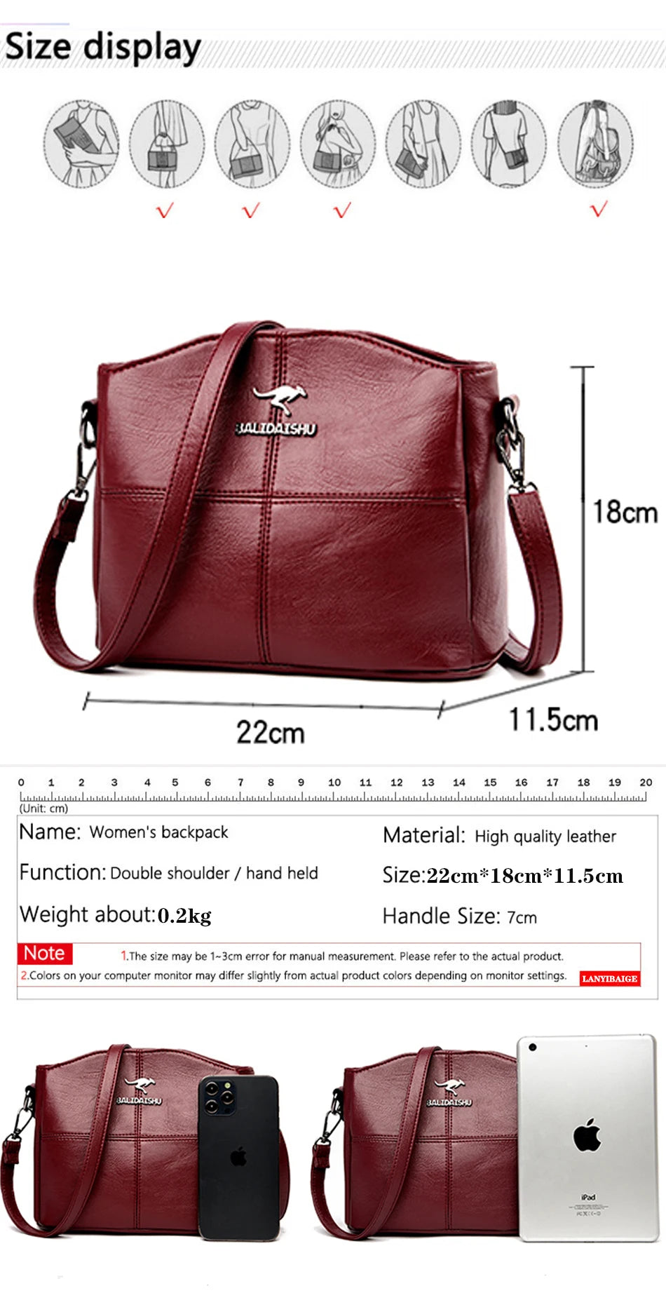 Summer Bag Female Small Shoulder Bags Ladies 2023 NEW Casual Crossbody Bag For Women HighQuality Soft Leather Messenger Bag Sac