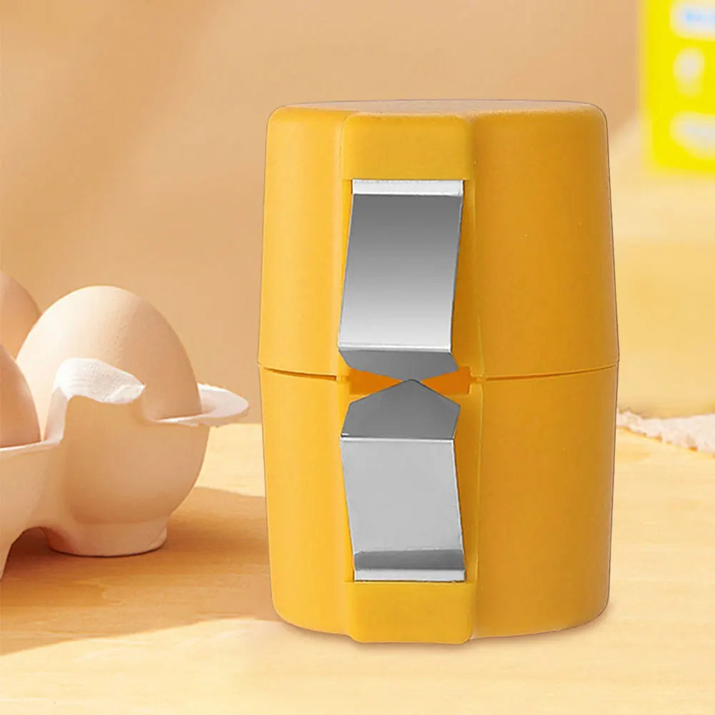 Portable Egg Shell Opener Kitchen Handheld Egg Shell Cracker Crusher Household Press Egg Shell Separator Breaker Gadgets