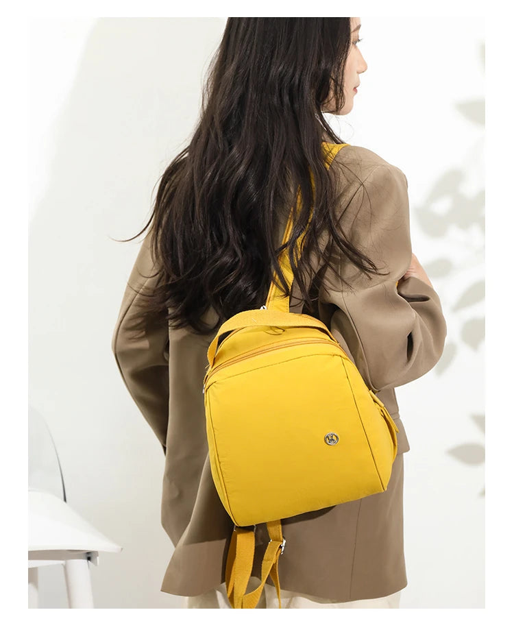 Backpack. New summer 2025 styles. Women's bags. Fashionable and casual. Made of nylon fabric. Lightweight. Women's travel bags.