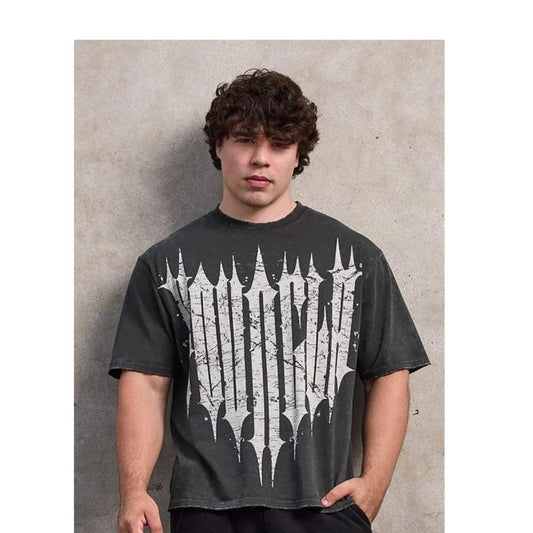 Men's Summer T-Shirts - Breathable Cotton Sports Tee, Loose Fit Casual Gym Running Shirts, Fashion Round Neck Comfortable Top fo