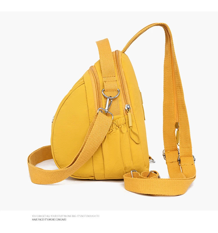 Backpack. New summer 2025 styles. Women's bags. Fashionable and casual. Made of nylon fabric. Lightweight. Women's travel bags.