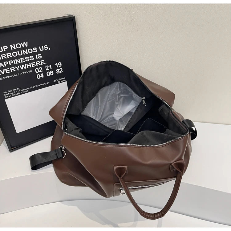 Fashionable Large-Capacity Handbag for Women, Simple and Versatile Travel and Commuting Essential Bag