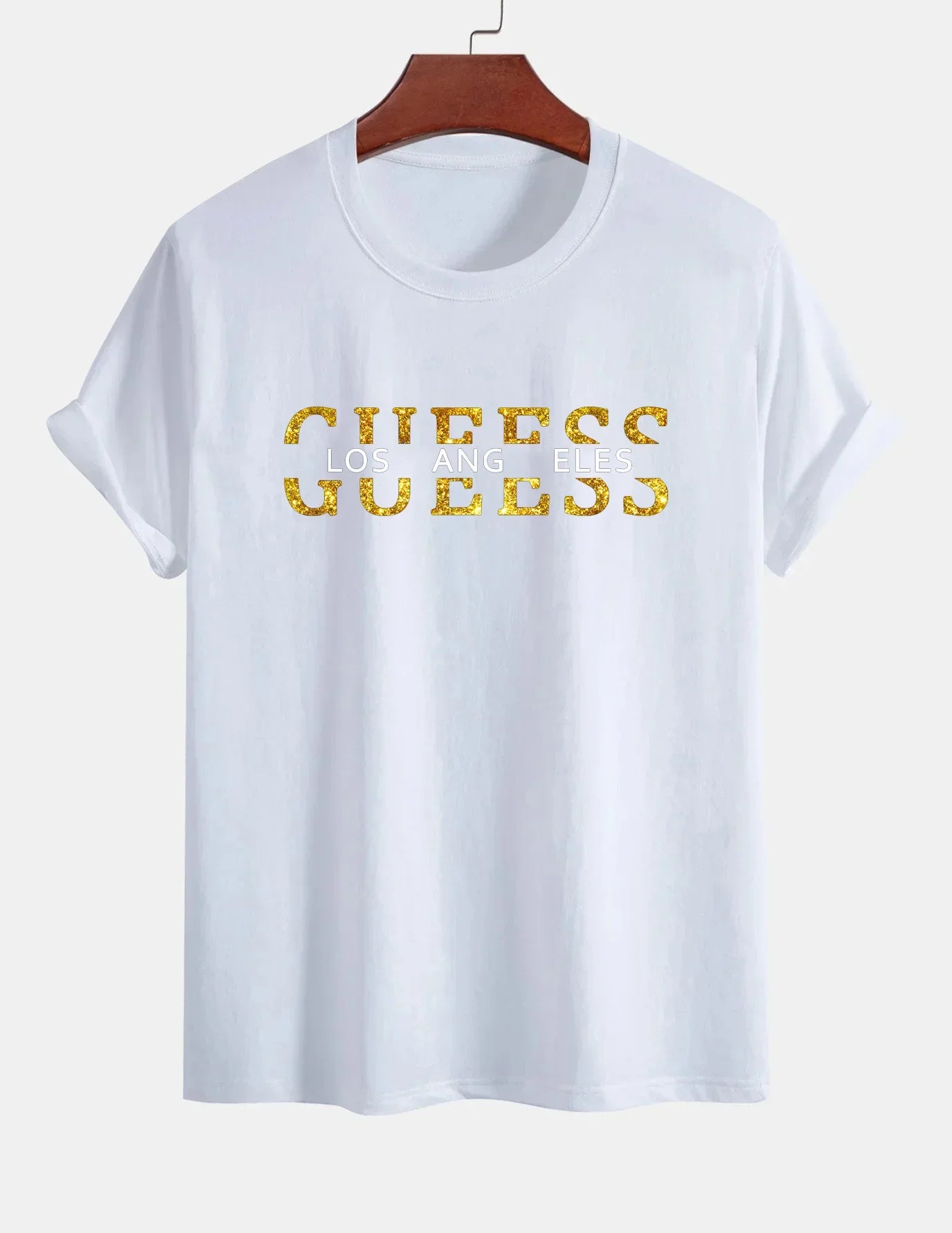 Womens T-shirts  Summer Casual   Fashion  Angeles Letter-printed Short-sleeved T-shirts for Women