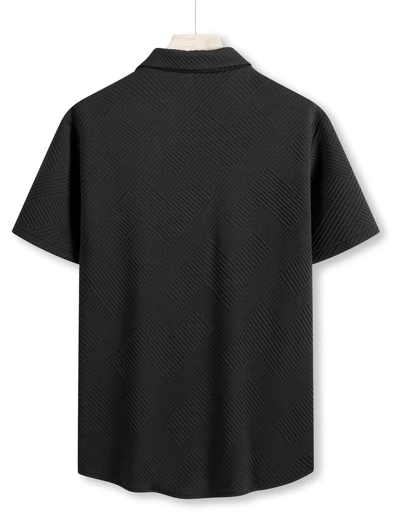 Men's Casual T-Shirt Summer Lightweight T Shirt Comfortable Beach Solid Color Breathable TShirts Fashion Daily Loose Shirt Tops