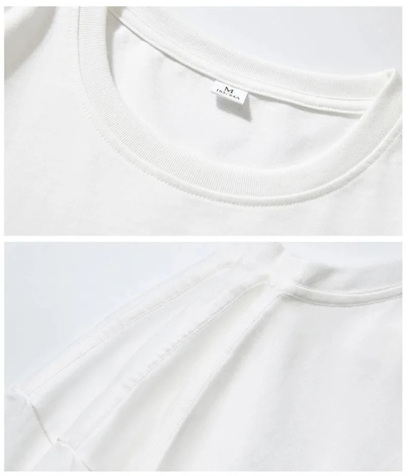 Summer Men's T-Shirt fashion Fun Shirt " OK, I`M Here! "   Casual Loose Short Sleeved TShirt unisex Harajuku Tshirts Oversized T