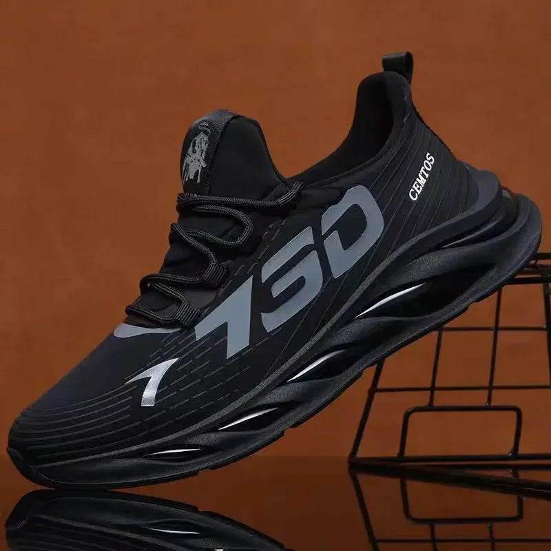 Men's shoes new summer breathable network surface tide brand sports leisure running light network red boom fashion shoes