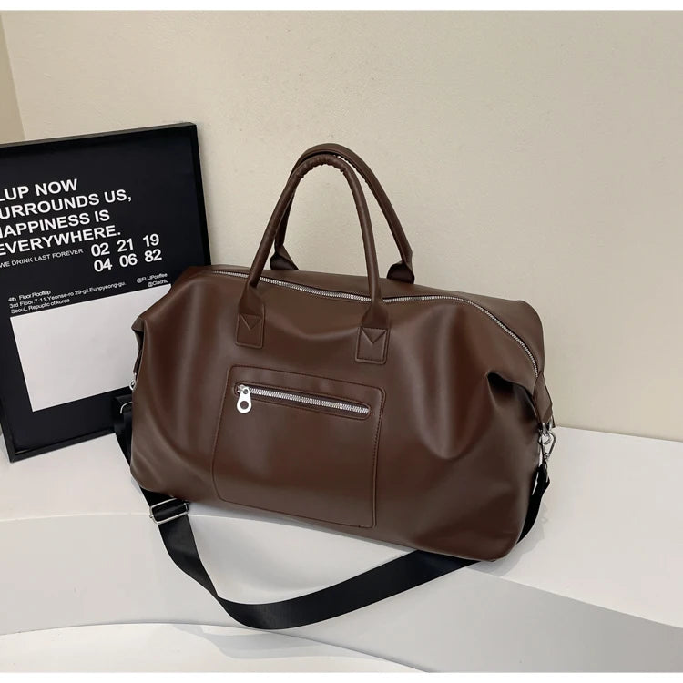 Fashionable Large-Capacity Handbag for Women, Simple and Versatile Travel and Commuting Essential Bag