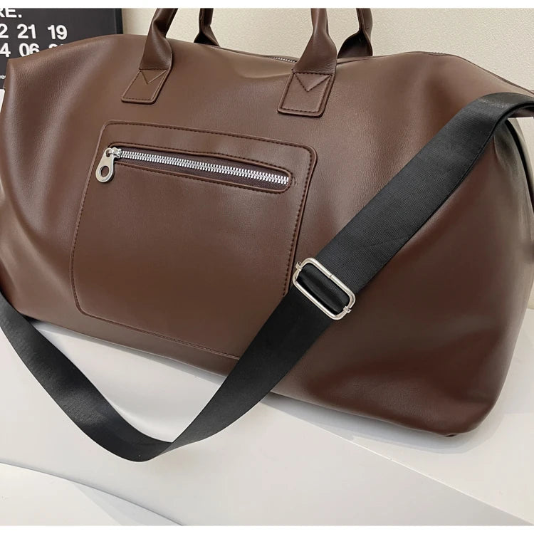 Fashionable Large-Capacity Handbag for Women, Simple and Versatile Travel and Commuting Essential Bag