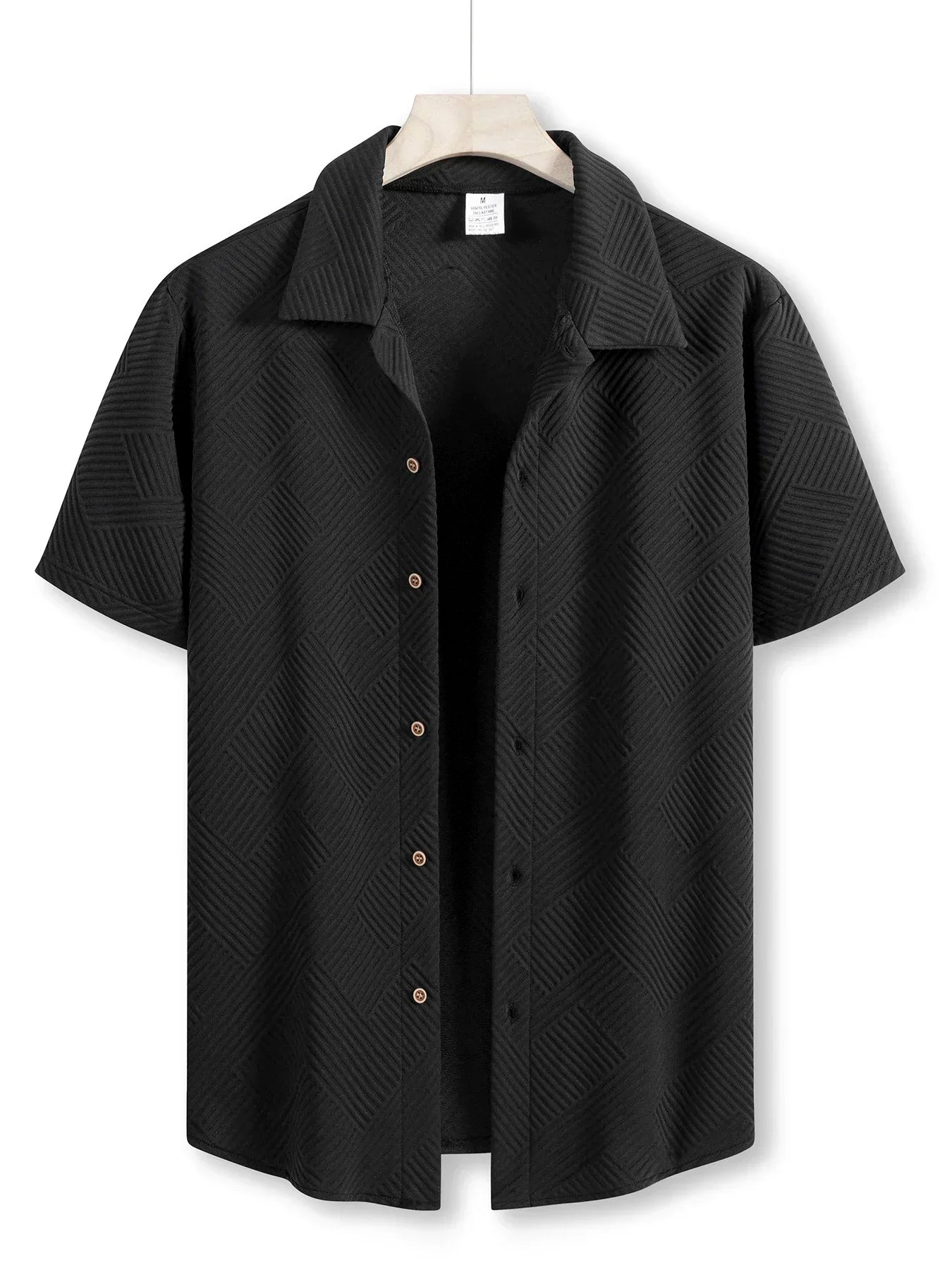 Men's Casual T-Shirt Summer Lightweight T Shirt Comfortable Beach Solid Color Breathable TShirts Fashion Daily Loose Shirt Tops