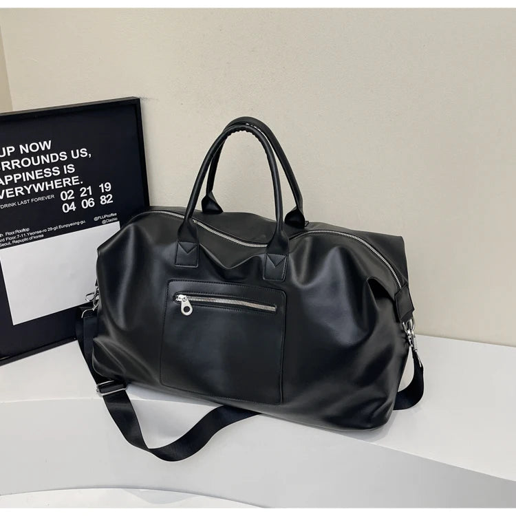 Fashionable Large-Capacity Handbag for Women, Simple and Versatile Travel and Commuting Essential Bag