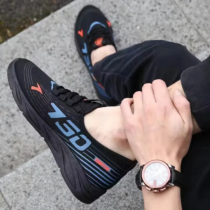 Shoes for Men's Casual Sports Shoes Fashion Breathable Outdoor Running Sneakers Comfortable Summer Walking Shoes Man Footwear