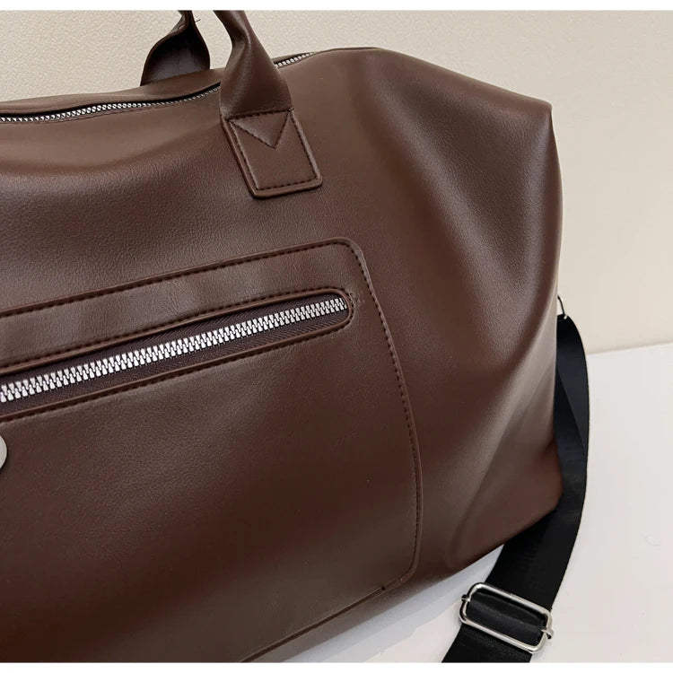 Fashionable Large-Capacity Handbag for Women, Simple and Versatile Travel and Commuting Essential Bag