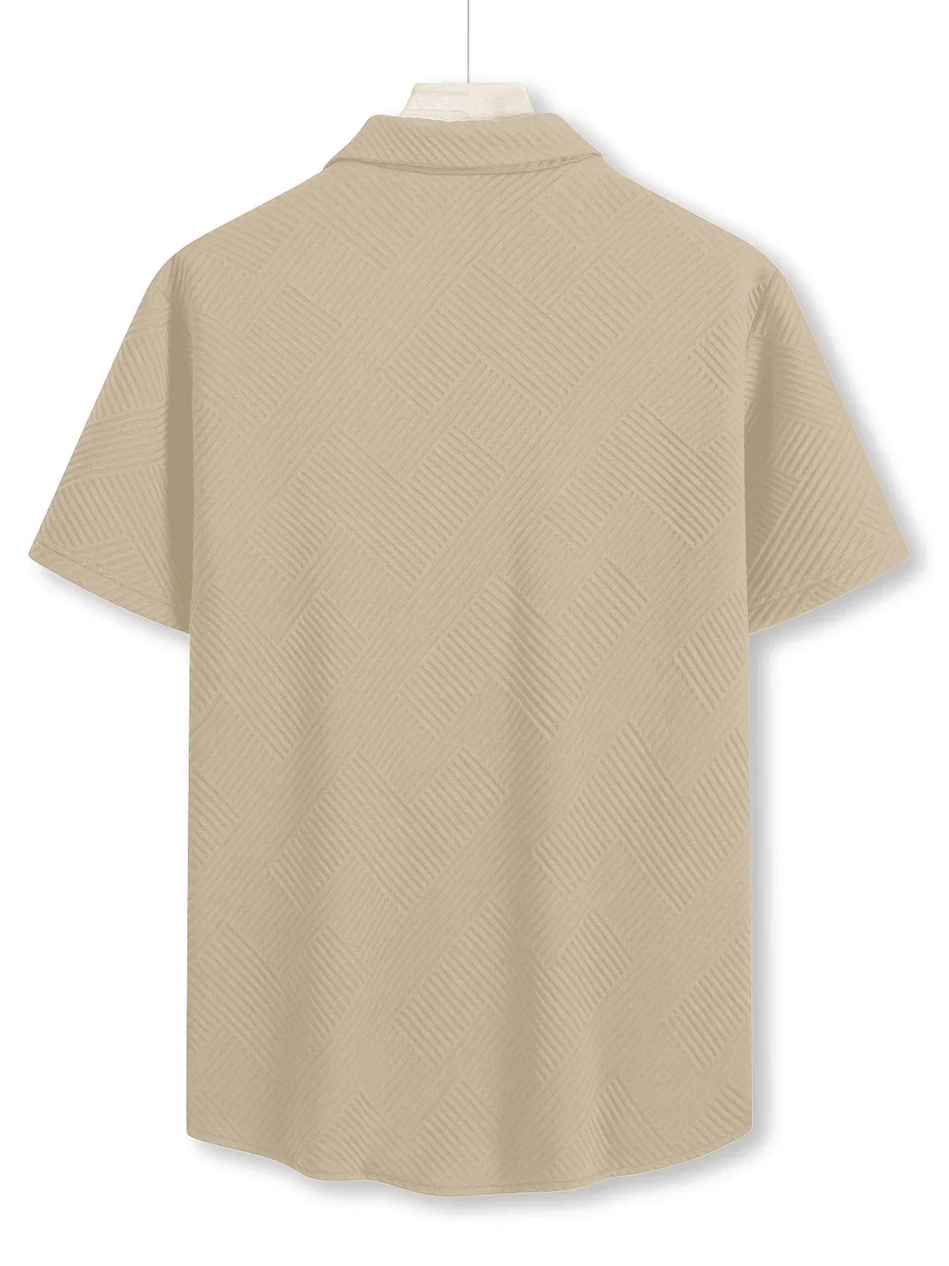 Men's Casual T-Shirt Summer Lightweight T Shirt Comfortable Beach Solid Color Breathable TShirts Fashion Daily Loose Shirt Tops