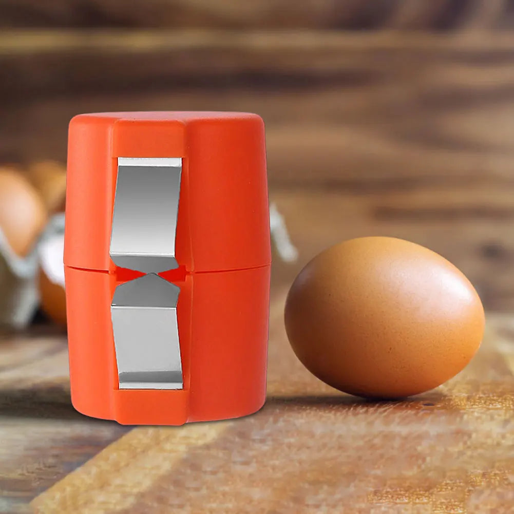 Portable Egg Shell Opener Kitchen Handheld Egg Shell Cracker Crusher Household Press Egg Shell Separator Breaker Gadgets