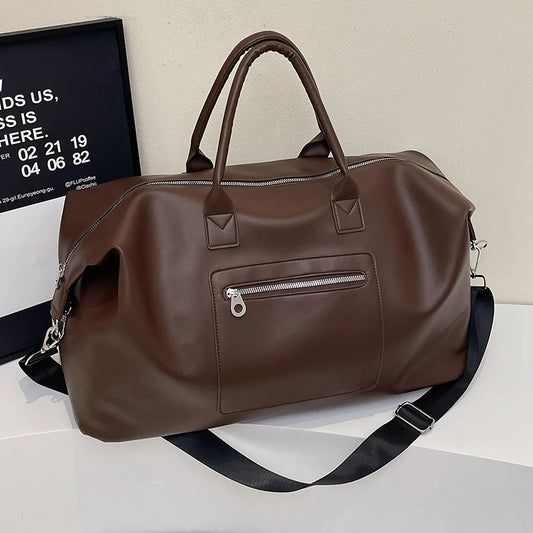 Fashionable Large-Capacity Handbag for Women, Simple and Versatile Travel and Commuting Essential Bag