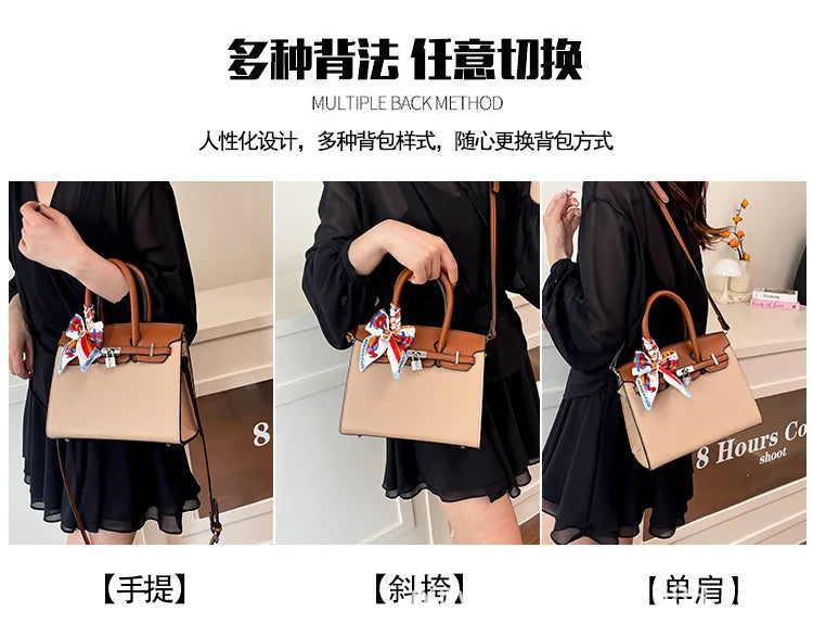 High - end handbags for women, new styles, classic and versatile Birkin - style bags, casual women's single - shoulder