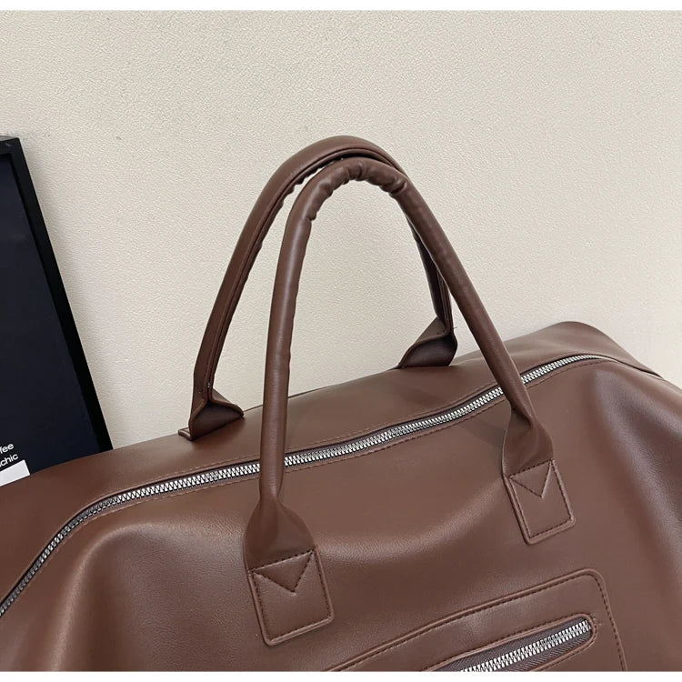 Fashionable Large-Capacity Handbag for Women, Simple and Versatile Travel and Commuting Essential Bag
