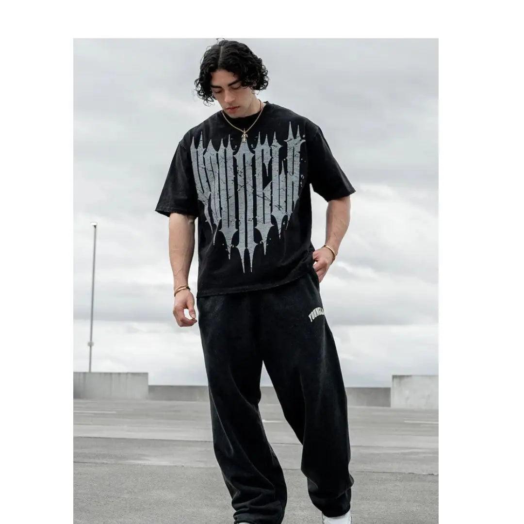 Men's Summer T-Shirts - Breathable Cotton Sports Tee, Loose Fit Casual Gym Running Shirts, Fashion Round Neck Comfortable Top fo