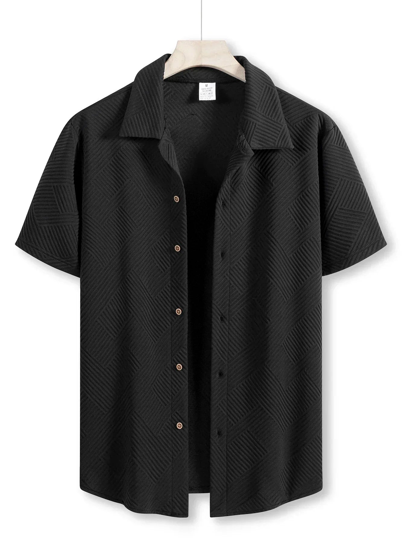 Men's Casual T-Shirt Summer Lightweight T Shirt Comfortable Beach Solid Color Breathable TShirts Fashion Daily Loose Shirt Tops