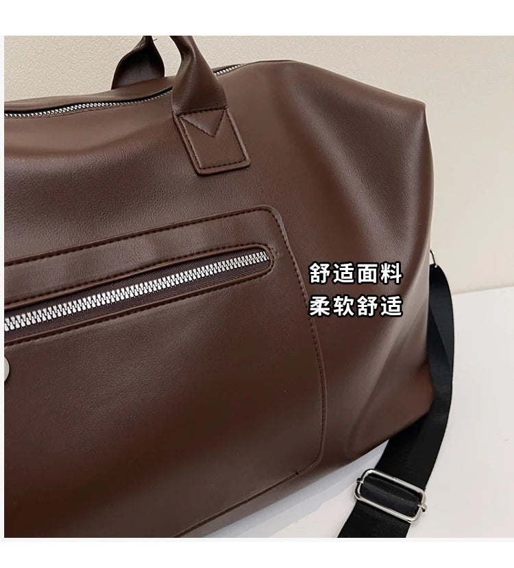 Fashionable Large-Capacity Handbag for Women, Simple and Versatile Travel and Commuting Essential Bag