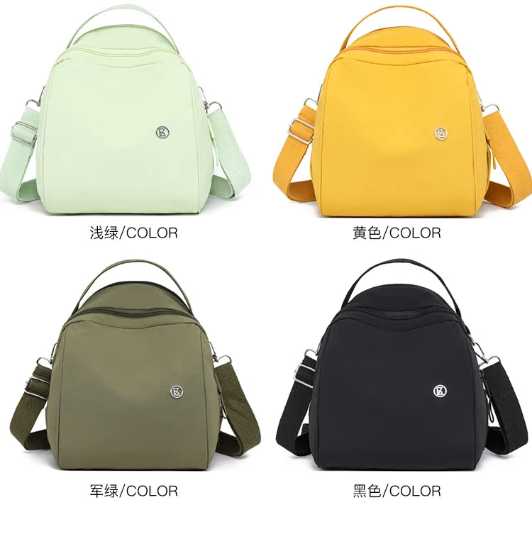 Backpack. New summer 2025 styles. Women's bags. Fashionable and casual. Made of nylon fabric. Lightweight. Women's travel bags.