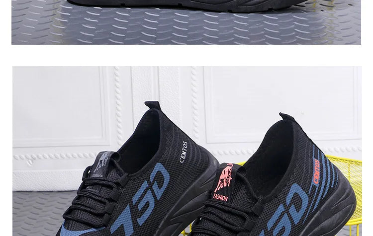 Shoes for Men's Casual Sports Shoes Fashion Breathable Outdoor Running Sneakers Comfortable Summer Walking Shoes Man Footwear