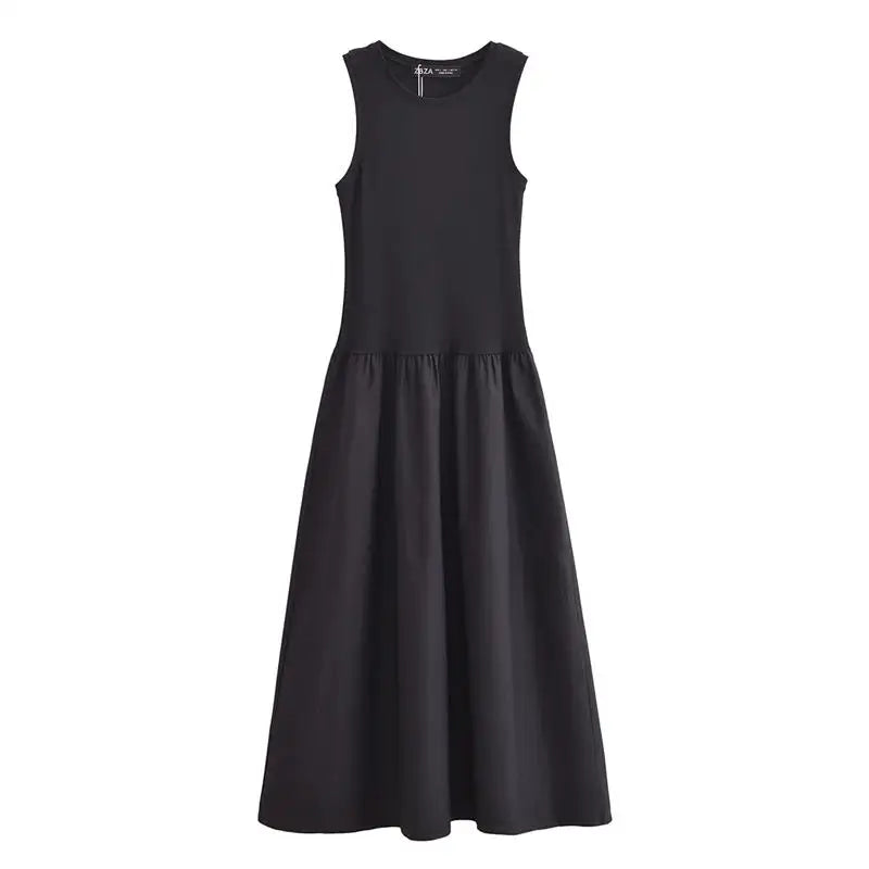 Dresses Summer Women's 2025 New Chic Slim Simple Elegant Holiday Dress Street Women's Comfortable Youth Travel Dress
