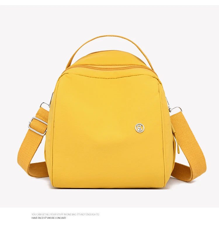 Backpack. New summer 2025 styles. Women's bags. Fashionable and casual. Made of nylon fabric. Lightweight. Women's travel bags.