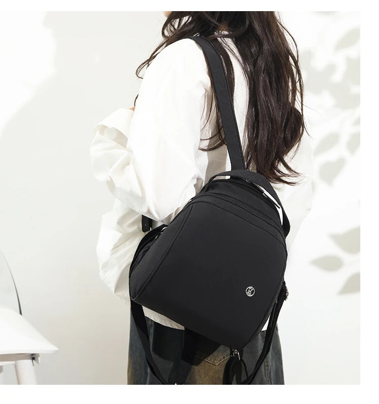 Backpack. New summer 2025 styles. Women's bags. Fashionable and casual. Made of nylon fabric. Lightweight. Women's travel bags.