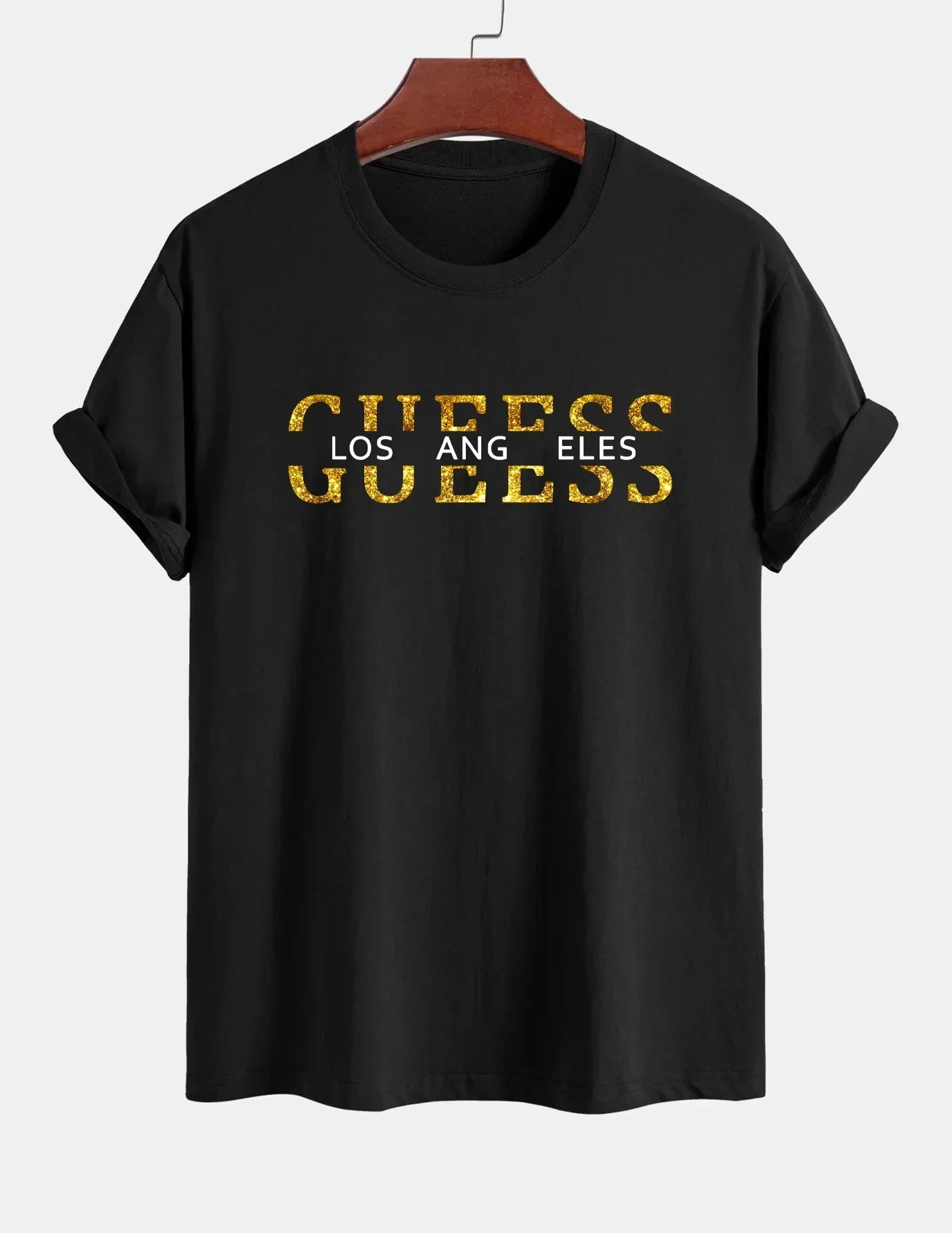 Womens T-shirts  Summer Casual   Fashion  Angeles Letter-printed Short-sleeved T-shirts for Women
